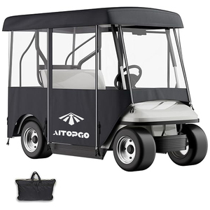 Cubierta Protectora para Carrito de Golf Club Car Evolution Universal, Protección para Todo Clima, 2+2 Asientos, Cubierta para Invierno, Cubierta para Lluvia - Product Image 1