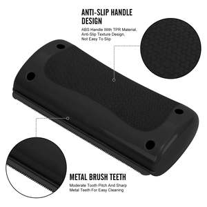 Köpek dökülme kedi köpek için fırçalar bakım tarağı fırça Deshedding fırça Pet keçeli kürk sökücü Dematting tarak - Product Image 4