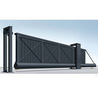 Vente directe d'usine - Porte coulissante en aluminium avec design moderne pour les écoles et les usines - Portes électriques