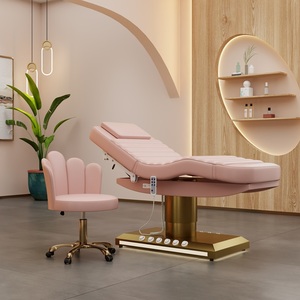 Mobiliario para Spa al por Mayor Cama Eléctrica de Belleza Mesa de Masaje Cama Facial para Pestañas Sillón de Salón para Salón de Belleza - Product Image 2
