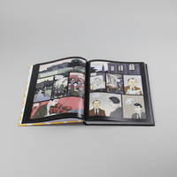 Impression de livres de bandes dessinées et mangas personnalisés de haute qualité, service d'impression de livres de dessins animés