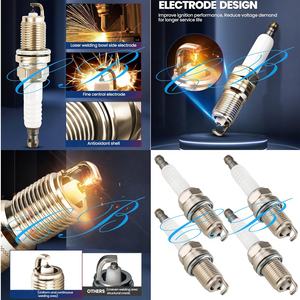 Bougie d'allumage DILKAR8J9G utilisée pour les bougies d'allumage Levin E180 Corolla EC22HPRD7 32290011 90919-01295 8888596932 SILKAR8C6DS - Product Image 5