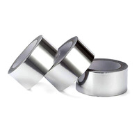 Ruban adhésif en feuille d'aluminium Ruban adhésif en argent pour le scellement des conduits d'air chaud et froid Conduits d'air chaud et froid