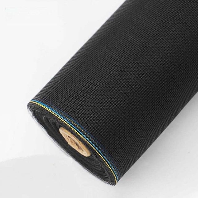 110g / M2 Mosquito Net Roll Fiberglass Fly Insect Screen 18*16 Mesh Window Screen Mesh