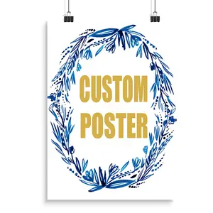 Poster printing custom service paper card canvas mindset is everything