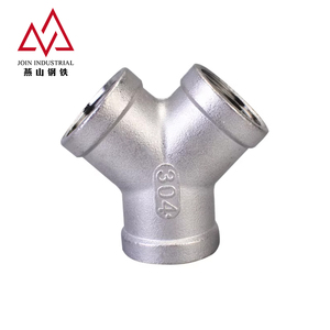 Conexión en T de 3 Vías con Rosca Cónica Hembra Tipo Y, Mecanizada por CNC, ASTM A182 F316, para Aplicaciones de Sellado Crítico - Product Image 1
