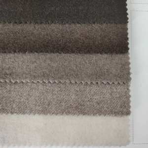 قماش صوف شتوي سميك مزدوج الوجه، 10% كشمير 70% صوف 5% حرير، 880 جرام لكل متر مربع، منسوج بخيوط قائمة، لتصنيع السترات والبدلات والمعاطف العصرية الكاجوال - Product Image 3