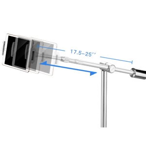 Soporte de cuello de cisne Digital para tableta y <span class=keywords><strong>pc</strong></span>, base de suelo ajustable para iPad 2/3 - Product Image 2