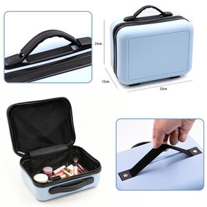 Gran oferta OEM Kids Cosmetic Travel 33*24*15cm Case Portable Children's Hand Carry Equipaje Alta calidad Mini ABS Trolley <span class=keywords><strong>Maleta</strong></span> - Product Image 3