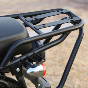 Motocicleta Eléctrica <span class=keywords><strong>de</strong></span> Alta Resistencia al Por Mayor, 72V, Gran Capacidad <span class=keywords><strong>de</strong></span> Carga, con Reposapiés Laterales y Portaequipajes Trasero - Product Image 5