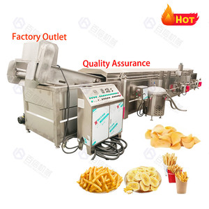Chiên Hành Tây Nhẫn Máy Móc Khoai Tây Chip Làm Dây Chuyền Sản Xuất Hiệu Quả Cao Giá Tốt Nhất Pháp Khoai Tây Chiên Máy Hot Bán - Product Image 3