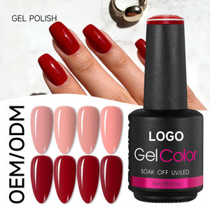 Esmalte de Uñas en Gel UV 2026, No Tóxico, Sin HEMA, Removible, Estilo Coreano, Excelente Esmalte de Uñas en Gel de Marca Privada para Salón - Product Image 1