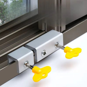 Verrou de sécurité antivol réglable pour portes et fenêtres, protection enfant et bébé - Product Image 1