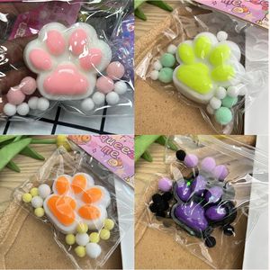 H34 7cm Hottest Trending DIY Taba Squishy Kit Silicone Cat Paw <b>Mochi</b> Squishies High Transparent Jelly Stress Ball Fidget <b>Toy</b> - Product Image 2