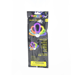 Elsa của DIY Glow <span class=keywords><strong>Led</strong></span> Sao ánh sáng dây chuyền & Vòng đeo tay trẻ em người lớn thiết kế mới Meteor đi bộ gậy giáng sinh bên số lượng lớn đóng gói - Product Image 6