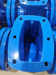 Vanne à guillotine à bride en fonte ductile DN100 PN16 ANSI/BS/DIN/JIS Prix raisonnable Haute qualité Fournisseur direct d'usine - Product Image 6