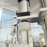 Machine de remplissage et de bouchage semi-automatique pour petits flacons de parfum, machine rotative de remplissage et de bouchage pour petites bouteilles
