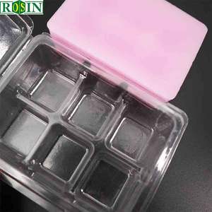 حاويات بلاستيكية من 6 تجويف من مادة pp لإذابة الشمع في صندوق تعبئة غلاف الصدف الذائب بالشمع - Product Image 6
