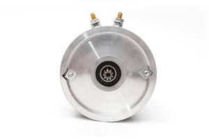 유압 오일 펌프 모터 24V 2500W 브러시 DC 모터 2700RPM 8N.m, 파워 유닛 CE ISO9001 용 9 개 톱니 스플라인 샤프트 - Product Image 2