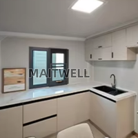 Casa Container Pieghevole Prefabbricata Espandibile, Alloggio Portatile Modulare per Cantieri Edili