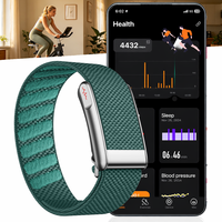 Bracelet connecté de fitness et de santé ODM OEM ETQ13 avec ECG, NFC, HRV, SpO2, analyse du sommeil, rappel d'appels et de messages, suivi d'activité, autonomie de 10 jours