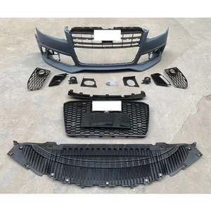 Vendita calda ricambi Auto paraurti anteriore modificato con griglia a nido d'ape per <span class=keywords><strong>Audi</strong></span> A8 S8 <span class=keywords><strong>D4</strong></span> aggiornamento al Kit carrozzeria stile RS8 2011-2015 - Product Image 3