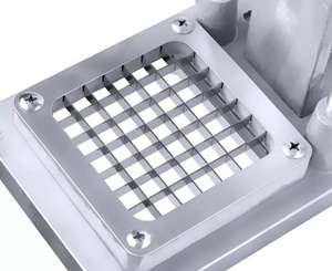 Machine à découper manuelle pour <span class=keywords><strong>frites</strong></span> et chips de pommes de terre, trancheuse réglable de qualité alimentaire avec engrenages et roulements - Product Image 2