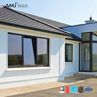 Ventana Abatible y Giratoria de Vidrio Triple Aislante Personalizada, Fabricación de Ventanas Corredizas de Aluminio con Rotura de Puente Térmico