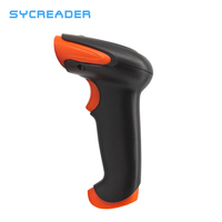Lector de código de barras, lector de código de barras inalámbrico con cable USB, 1D, 2D, QR, precio más barato