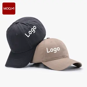 Summer Baseball Caps Custom Embroidery Outdoor Soft Top Dad Hats Fashion Breathable Curved Brim Baseball Cap