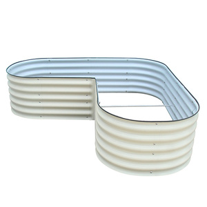Precio de Fábrica, Jardinera Metálica Galvanizada en Forma de U de 17 Pulgadas, Macetas y Jardineras para Uso Doméstico - Product Image 6