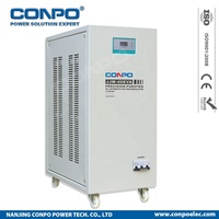 Régulateur stabilisateur de tension JJW-3KVA 1phase ferro-résonant/type condensateur/type statique/sans contact Affichage LED AVR 220V/230VAC