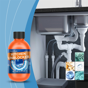 Jue Fish 300ml Sbloccante per Cucina agli Ioni Metallici, Agente Dissolvente per Grasso e Ostruzioni, Disincrostante per Tubi - Product Image 2