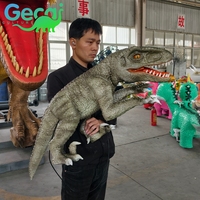 GECAI Modèle de dinosaure bébé le plus populaire, marionnette de dinosaure animatronique réaliste