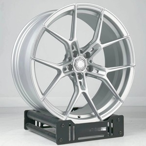Rines Forjados JingLang 5x120 de 18, 19, 20 y 21 Pulgadas, Rines de Aleación Plateados para Autos de Carreras, para B-W M3 <span class=keywords><strong>M5</strong></span> E46 F10 G20 <span class=keywords><strong>E60</strong></span> F90 G80 E90 - Product Image 4
