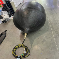 Bouchon de tuyau gonflable en caoutchouc pneumatique réutilisable d'égout/ballon de ponceau en caoutchouc/airbag de bouchage en caoutchouc gonflable