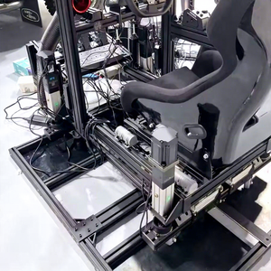 Cockpit de divertissement intérieur avec écran pour simulateur de conduite automobile, plateforme de mouvement 6DOF professionnelle SC, pour jeux de course, à vendre - Product Image 4