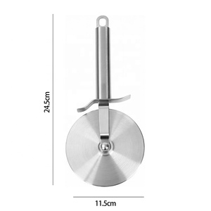 Taglierina per <span class=keywords><strong>Pizza</strong></span> in metallo tondo <span class=keywords><strong>e</strong></span> monouso antiaderente in acciaio inox taglia <span class=keywords><strong>Pizza</strong></span> Premium Collection eco-friendly - Product Image 6