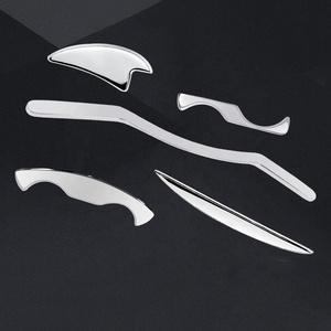 Paslanmaz çelik Fascia bıçak beş parçalı Set Myofascial Release bıçak fizyoterapi IASTM araçları tüm vücut Fitness özel Gua Sha - Product Image 1