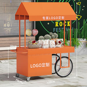 Carrito Plegable Móvil para Celebridades de Internet, Carrito Utilitario para Venta Ambulante, Hoteles, Exposiciones, Centros Comerciales, Carrito de Flores - Product Image 2