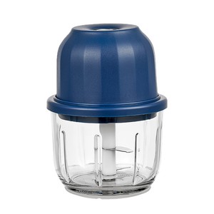 Picadora de ajo eléctrica Alisandra, frasco de vidrio de 250 ml, molinillo de alimentos multifuncional para ajo, chile, carne y puré. - Product Image 2
