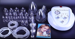 Mais novo ventosa 21 cm xl ggg para massagem, maquina de elevação dos peitos e azul, terapia de massagem, bunda, copos a vácuo - Product Image 3