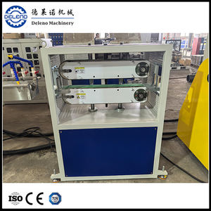 자동 단일 나사 압출기 <span class=keywords><strong>PVC</strong></span> 섬유 강화 호스 기계 에너지 공급 파이프 연질 플라스틱 압출 편조 파이프 - Product Image 4