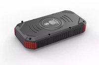 Banque d'énergie solaire étanche 30000mAh chargeur solaire étanche 50000mAh Banque d'alimentation portable pour l'extérieur Banque d'alimentation à lumière LED
