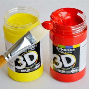 Pittura Acrilica <span class=keywords><strong>3D</strong></span> Chinjoo per Arte, Non Tossica, Multicolore, 300ml, Personalizzabile - Product Image 6