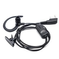 Câble d'écouteurs intra-auriculaires universel Baofeng K-head 2 broches avec crochet d'oreille, robuste et résistant à la traction, fabriqué en Chine, vente en gros Baobao