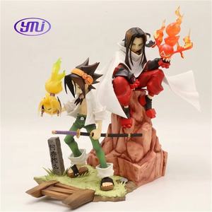 Figuras clásicas de Anime <span class=keywords><strong>SHAMAN</strong></span> <span class=keywords><strong>KING</strong></span> Yoh Asakura AMIDAMARU Asakura Hao colección de figuras de acción muñeca - Product Image 2