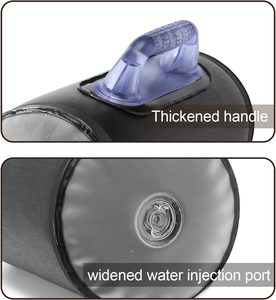 CZFIT Sales Alternativa a las Bolsas de Arena de PVC Rellenas de Agua |   Agarraderas Ergonómicas Portátiles para Peso Muerto y Sentadillas |   Garantía de No Fugas Unisex - Product Image 3