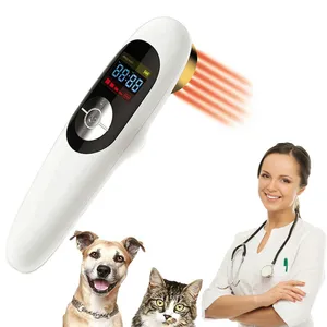 Dispositivo de terapia láser fría para mascotas para el tratamiento de la artritis del perro caballo equino curación de heridas alivio del dolor equipo médico veterinario