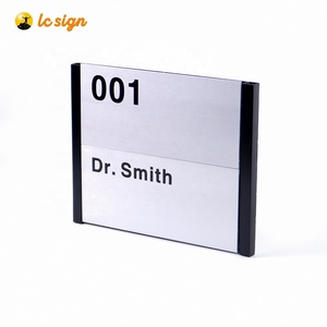 Placa de puerta magnética personalizada para habitación de Hospital, señal de sala de construcción - Product Image 3